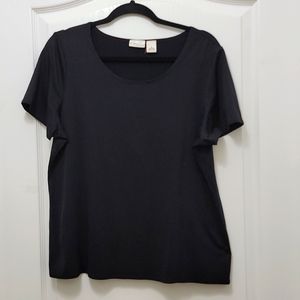 ``T25221 Kim Rogers Black Tee